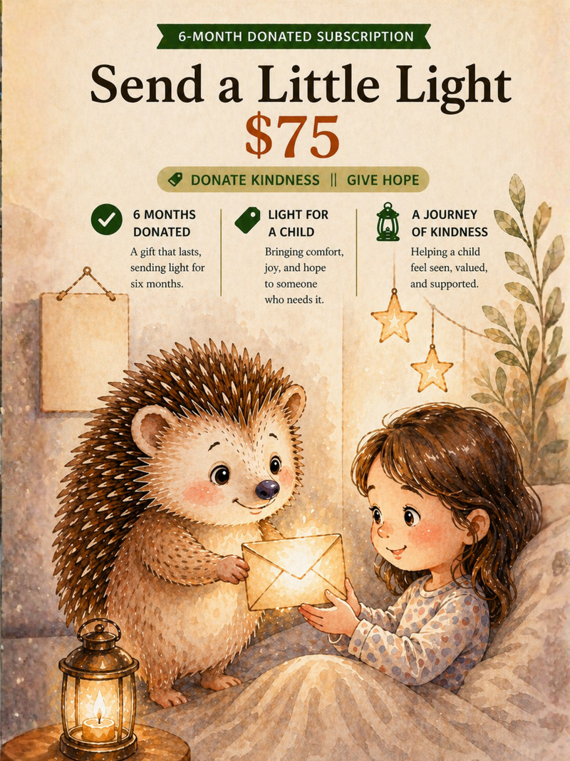 The Little Light Society - 6 Month Donated Subscription